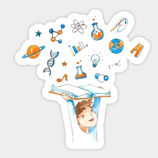 Education Concept Sticker